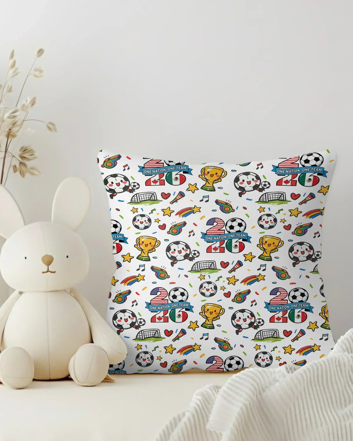 Soccer Fever 2026 Family Matching Bamboo Pillow Case