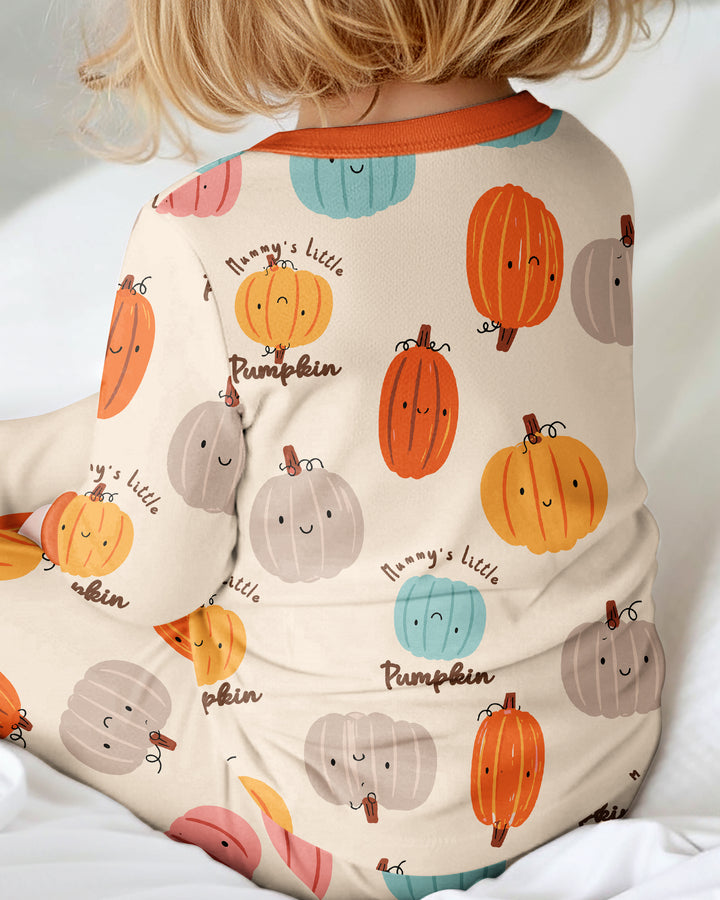 Mommy's Little Pumpkin  Bamboo Convertible Zippy