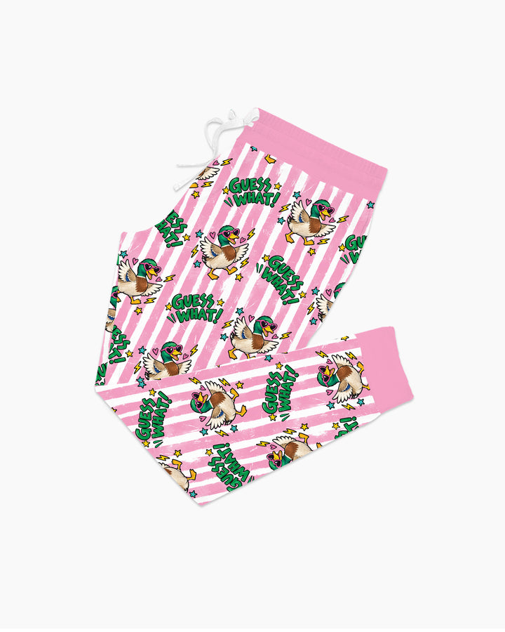 Guess What Mallard Butt Bamboo Women Pajama Set