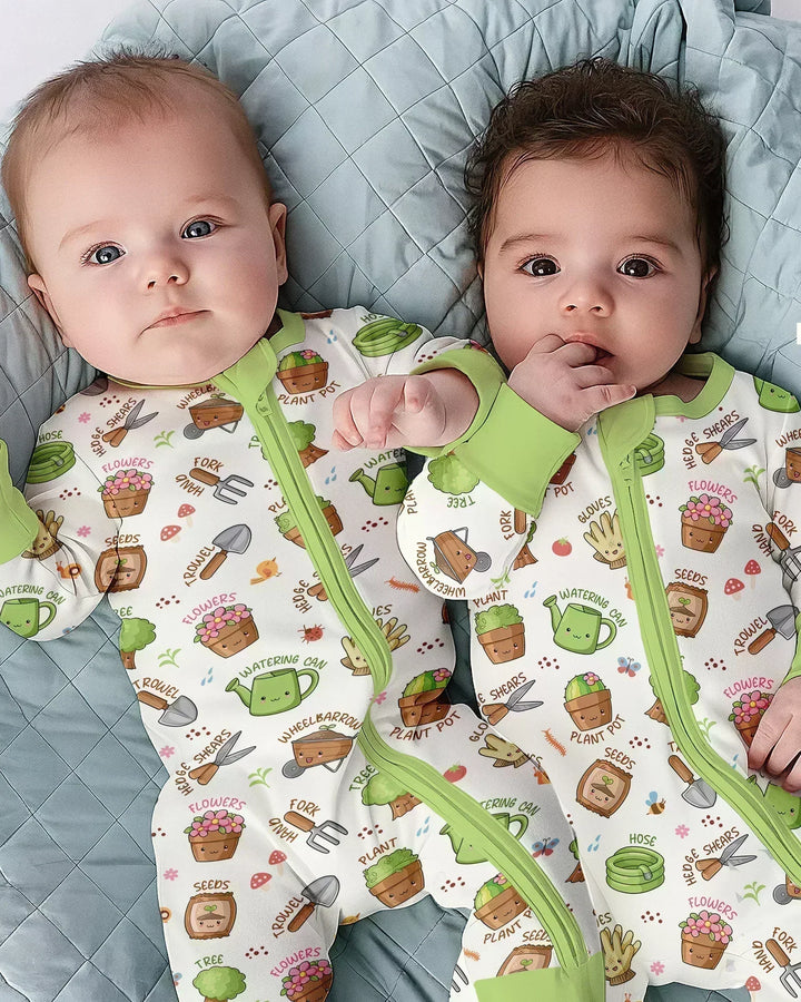 Gerippte Babykleidung mit individuellem Foto - Weich &amp; Skizzenhaft