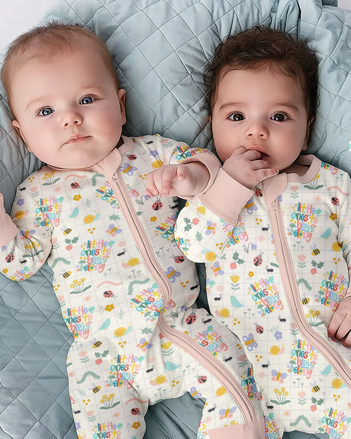 Gerippte Babykleidung mit individuellem Foto - Weich &amp; Skizzenhaft