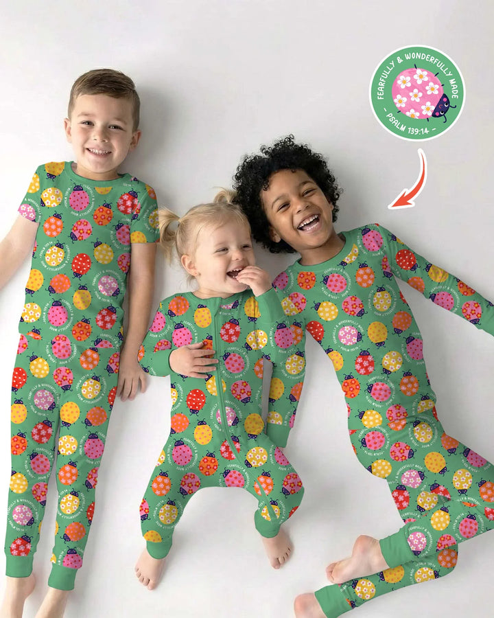 Fearfully & Wonderfully Made Bamboo Two Piece Long Sleeve Pajama Set