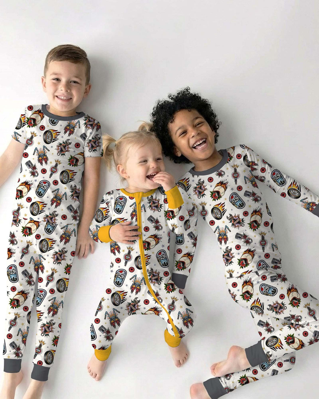 Born to Ride Together Family Matching Bamboo Convertible Zippy