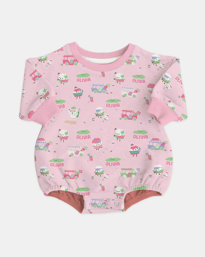 Cute Golf ball Bubble Romper