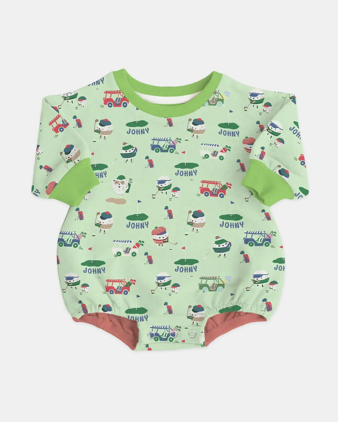 Cute Golf ball Bubble Romper