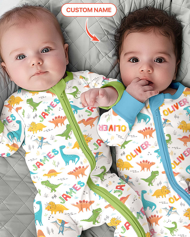 Dino Adventure Custom Name Convertible Zippy