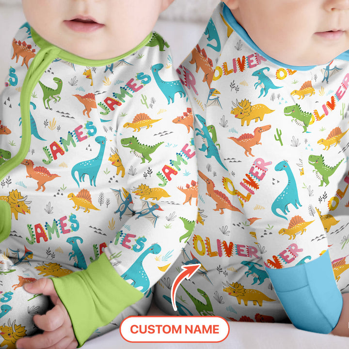 Dino Adventure Custom Name Convertible Zippy