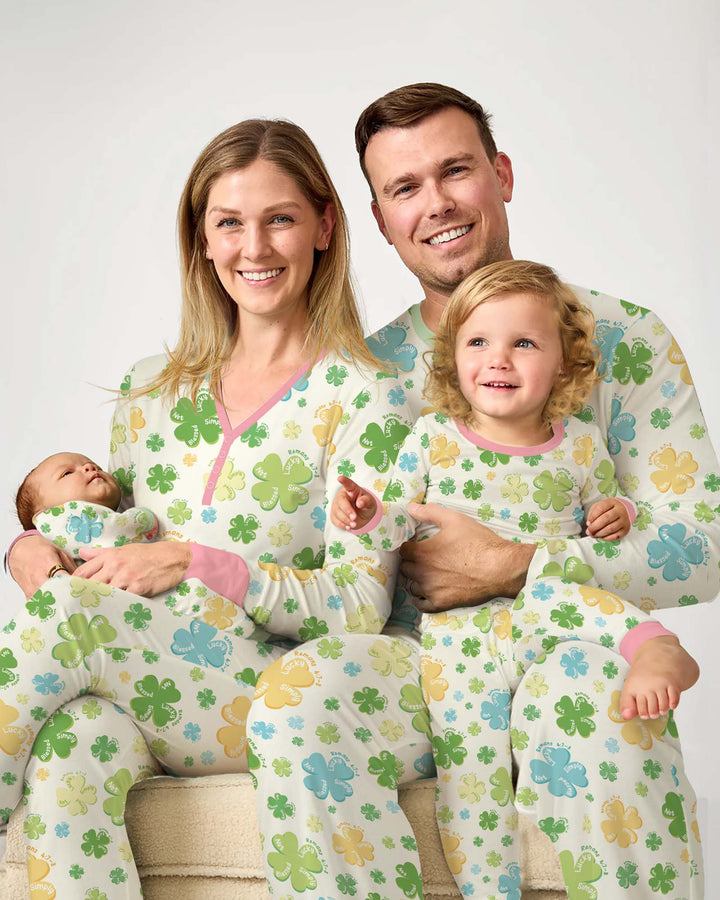 Zweiteiliges, kurzärmliges Pyjama-Set mit Marienkäfern