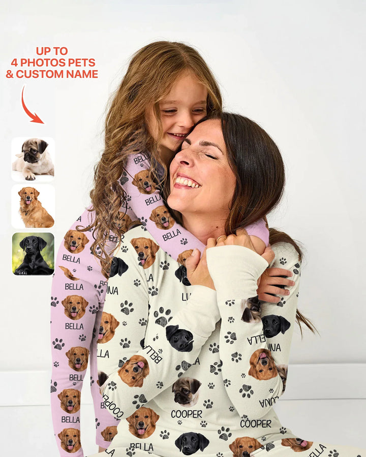 Custom Photo With Paw For Dog Lovers Bamboo Shorty Zippy