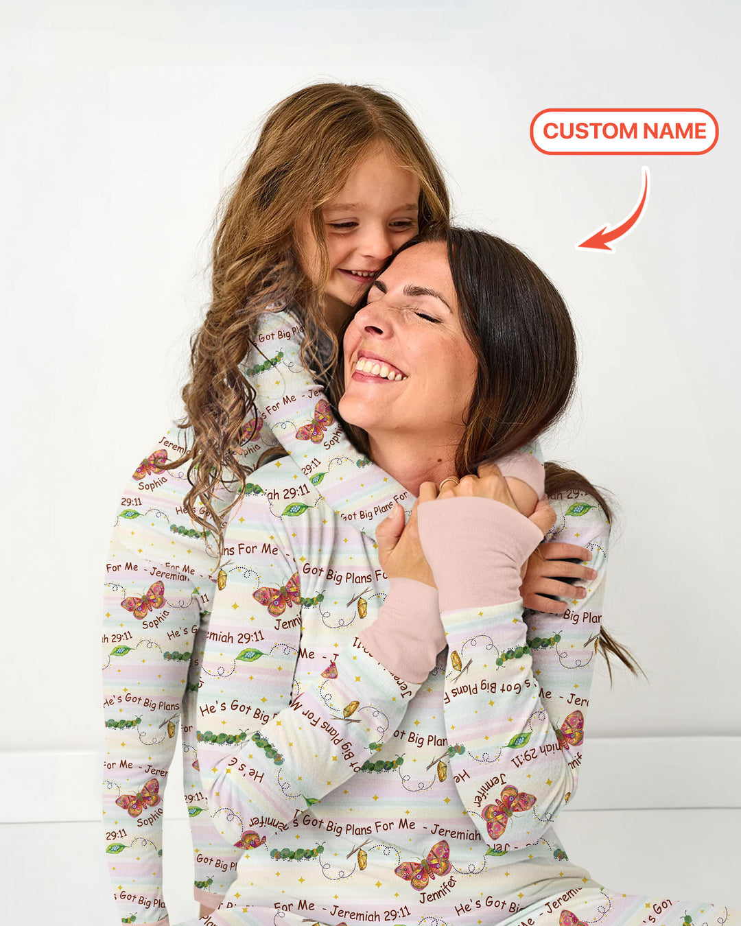 Custom Name He's Got Big Plans For Me Bamboo Women Pajama Set