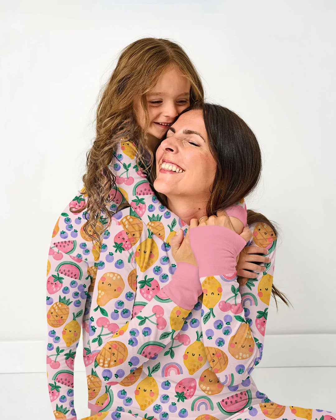 Plantilla de conjunto de pijama de mujer de bambú