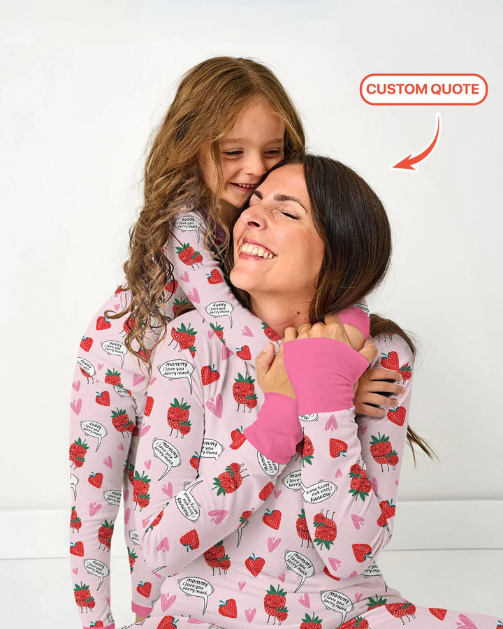 I love you berry much Women Pajama Set
