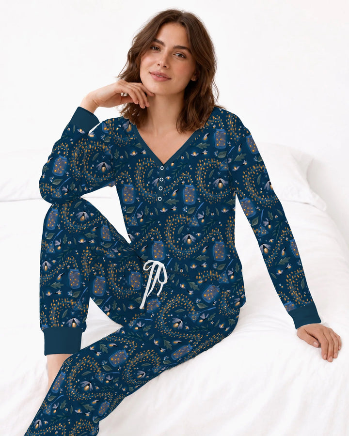 Catching Fireflies Bamboo Women Pajama Set