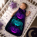 Neon Pumpkin Glow Bamboo Sleep Bag