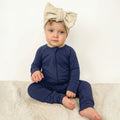 American Blue Bamboo Convertible Zippered Romper