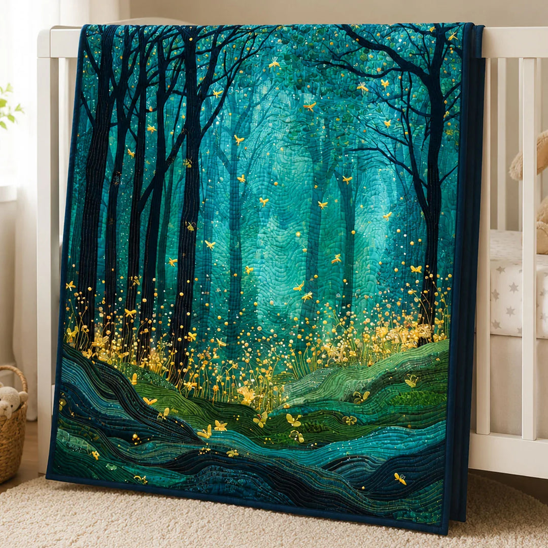 Night Lights Bamboo Quilt Blanket