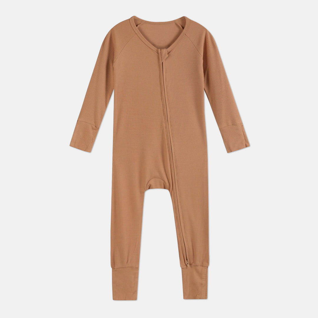 Caramel Ribbed Convertible Zippy