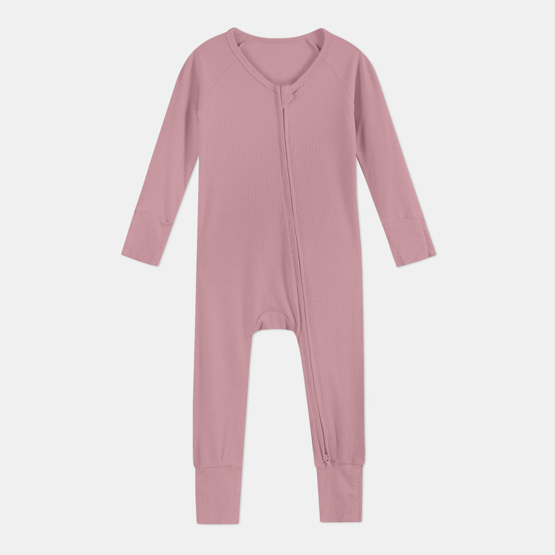 Blush Petal Ribbed Convertible Zippy