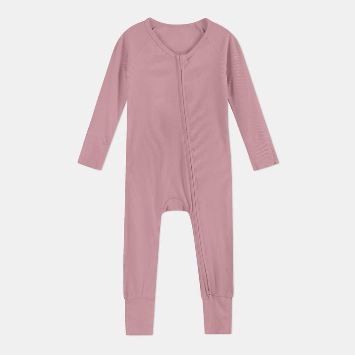 Blush Petal Ribbed Convertible Zippy