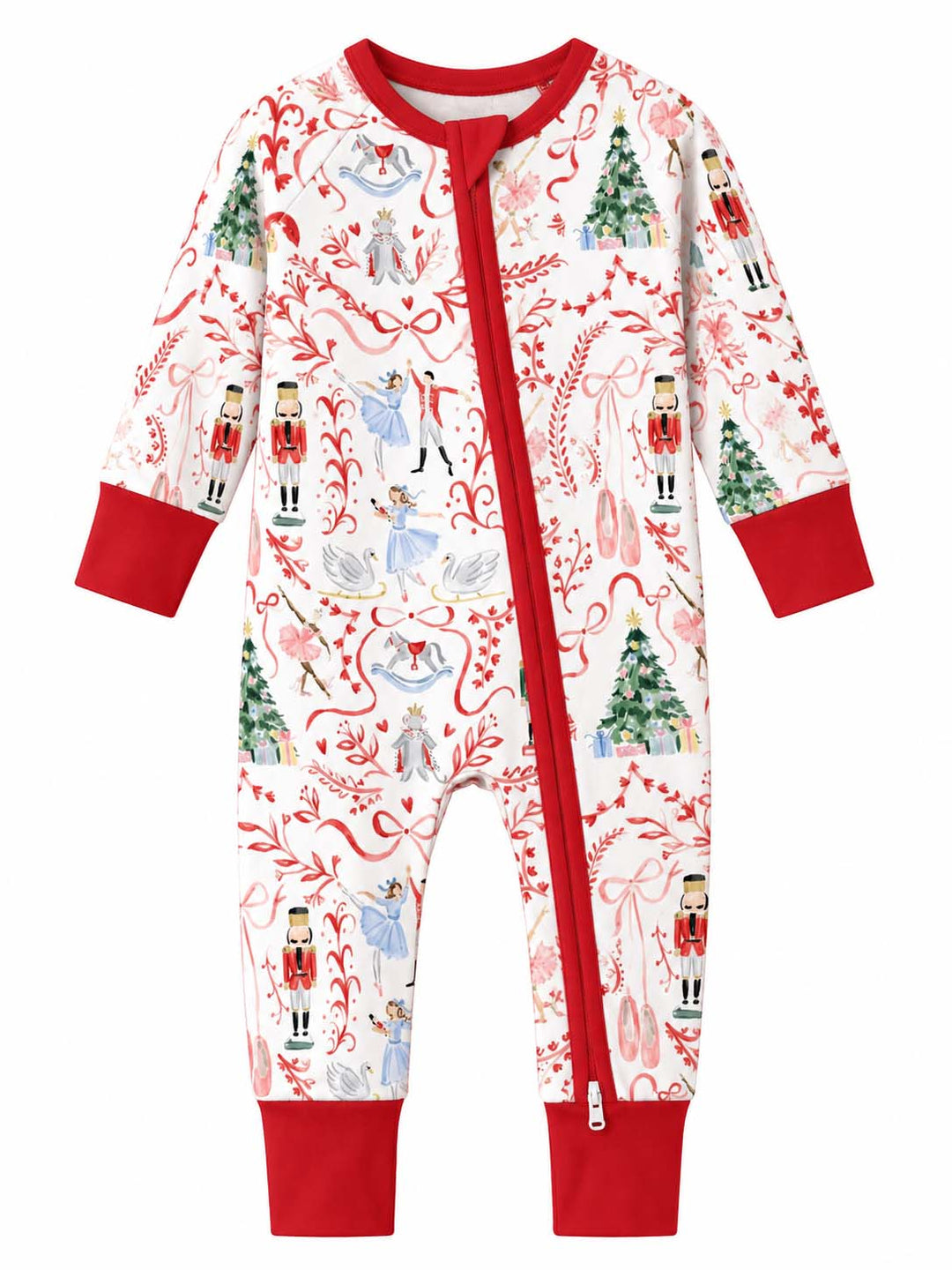 Nutcracker Christmas Ballet Bamboo Convertible Zippy