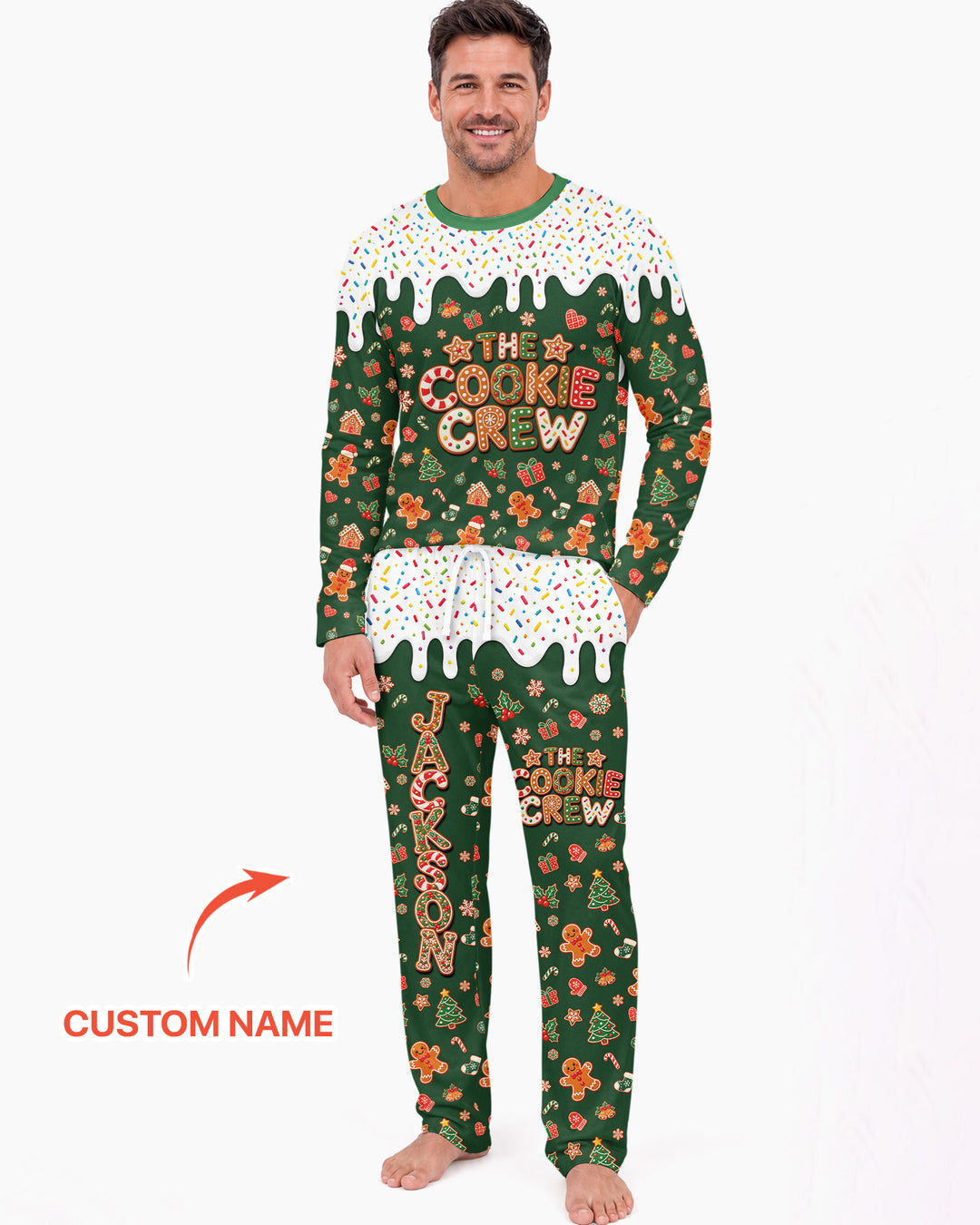 The Cookie Crew Family Matching Bamboo Men's Pajama Set
