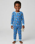 Black Boys I Am Smart Bamboo Two Piece Long Sleeve Pajama Set