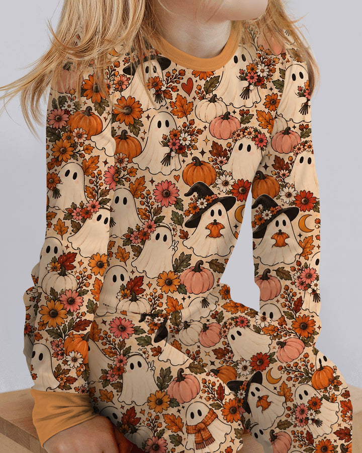 Guess Who Is A Romantic Ghost Bamboo Two Piece Long Sleeve Pajama Set