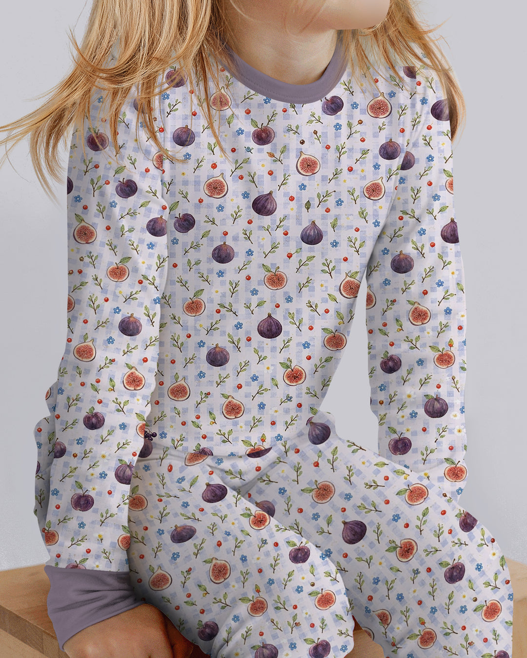 Cottage Sweet Fig Bamboo Two Piece Long Sleeve Pajama Set