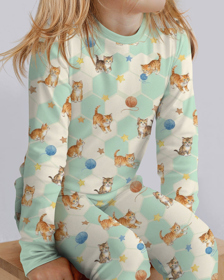 Guess Who Found The Yarn Bamboo Two Piece Long Sleeve Pajama Set