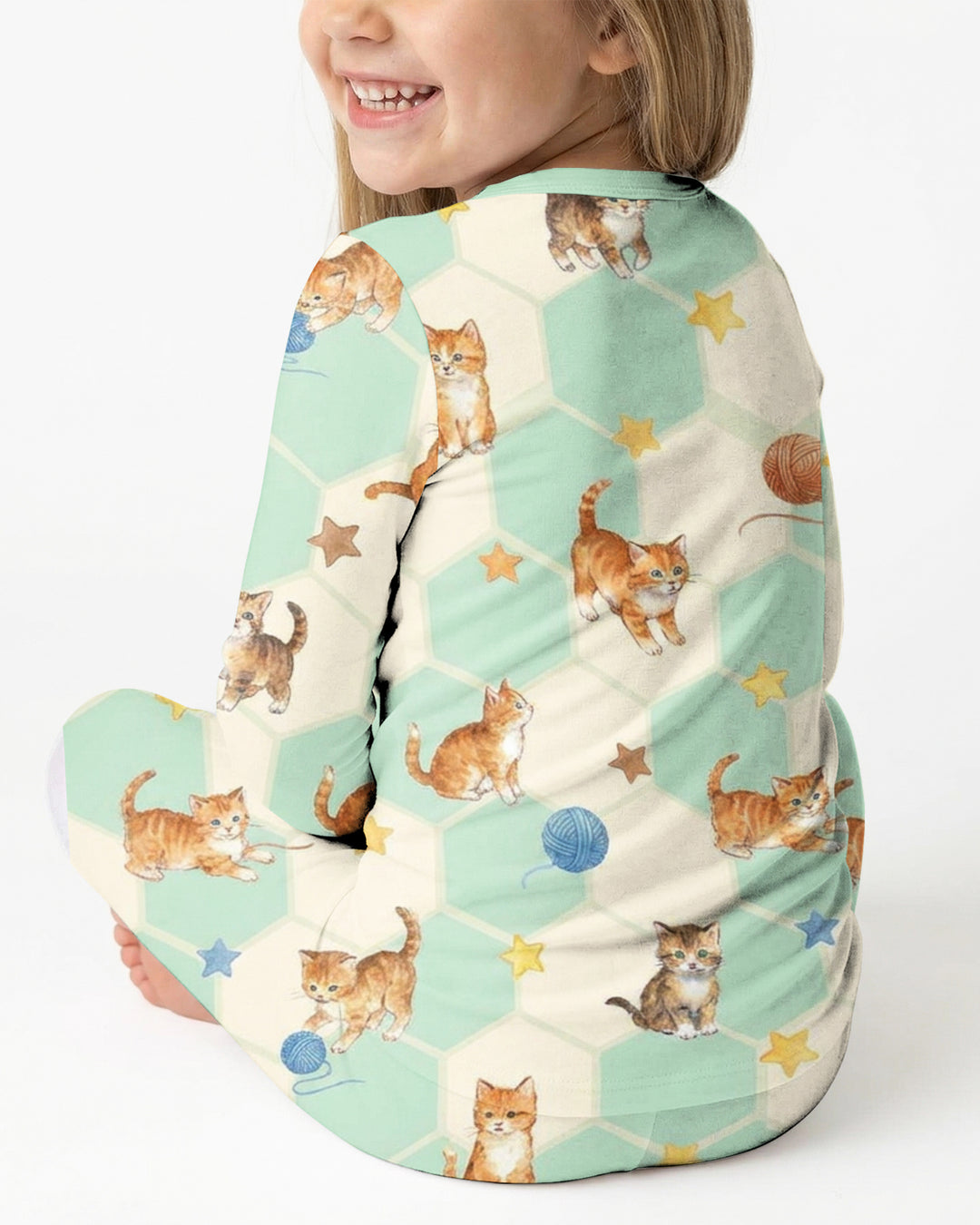Guess Who Found The Yarn Bamboo Two Piece Long Sleeve Pajama Set