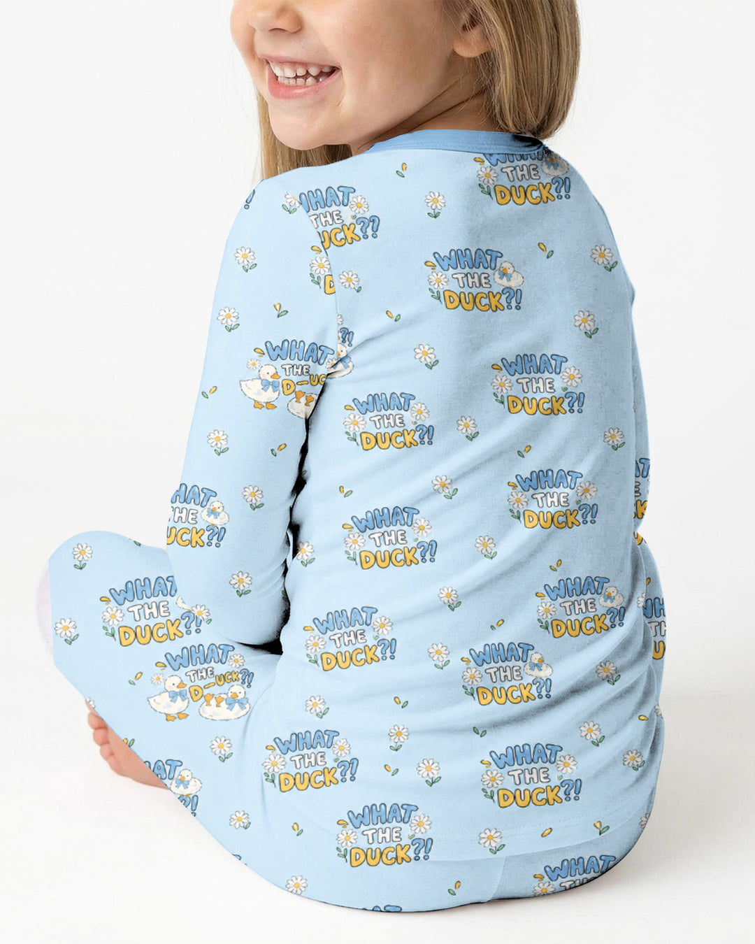 What The Duck?! Bamboo Two Piece Long Sleeve Pajama Set