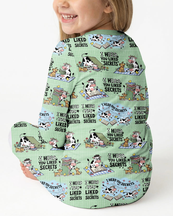 The Secret Gossip Club Bamboo Two Piece Long Sleeve Pajama Set