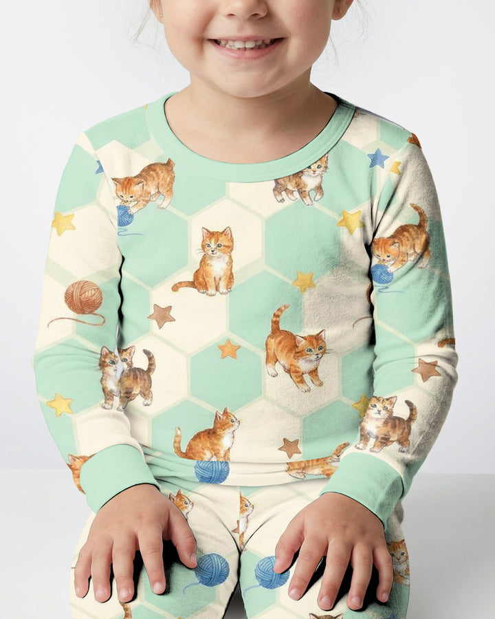 Guess Who Found The Yarn Bamboo Two Piece Long Sleeve Pajama Set