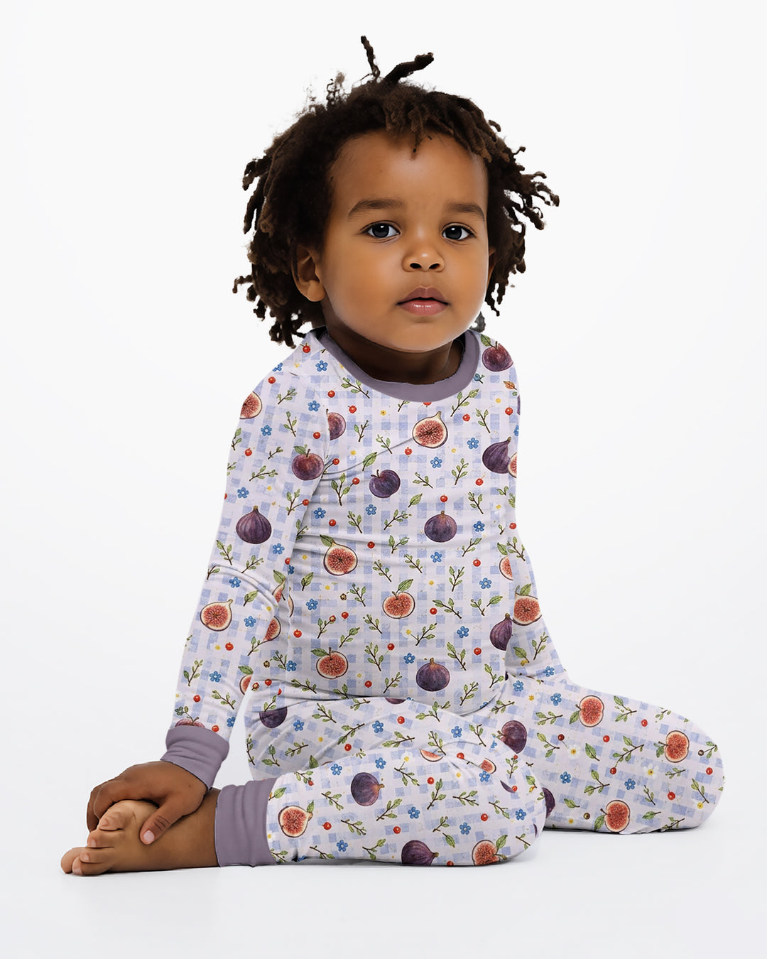 Cottage Sweet Fig Bamboo Two Piece Long Sleeve Pajama Set