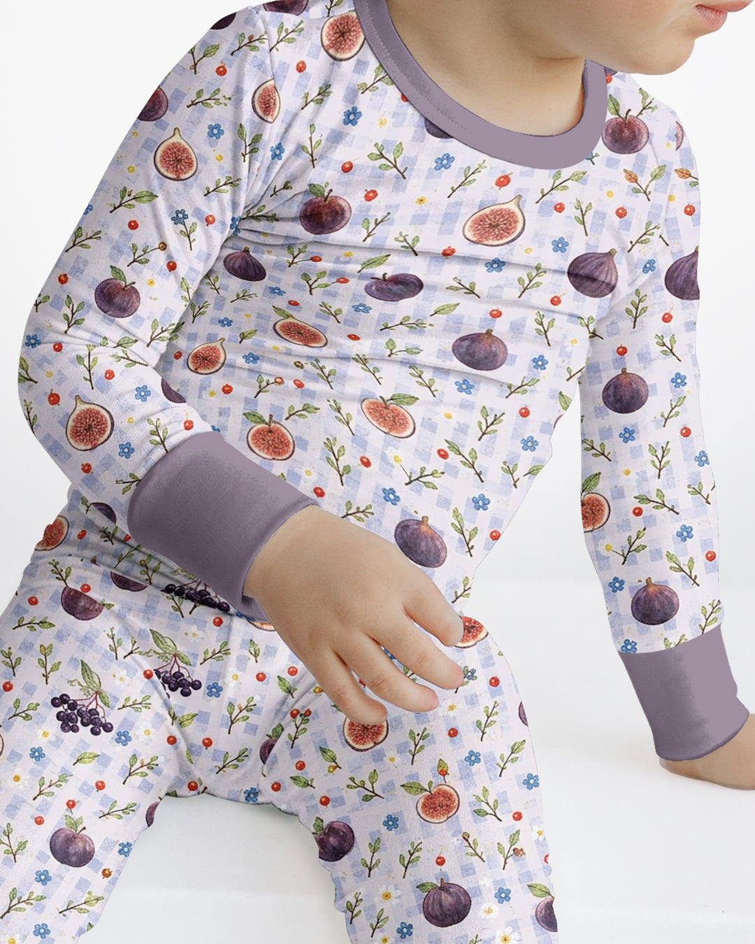 Cottage Sweet Fig Bamboo Two Piece Long Sleeve Pajama Set