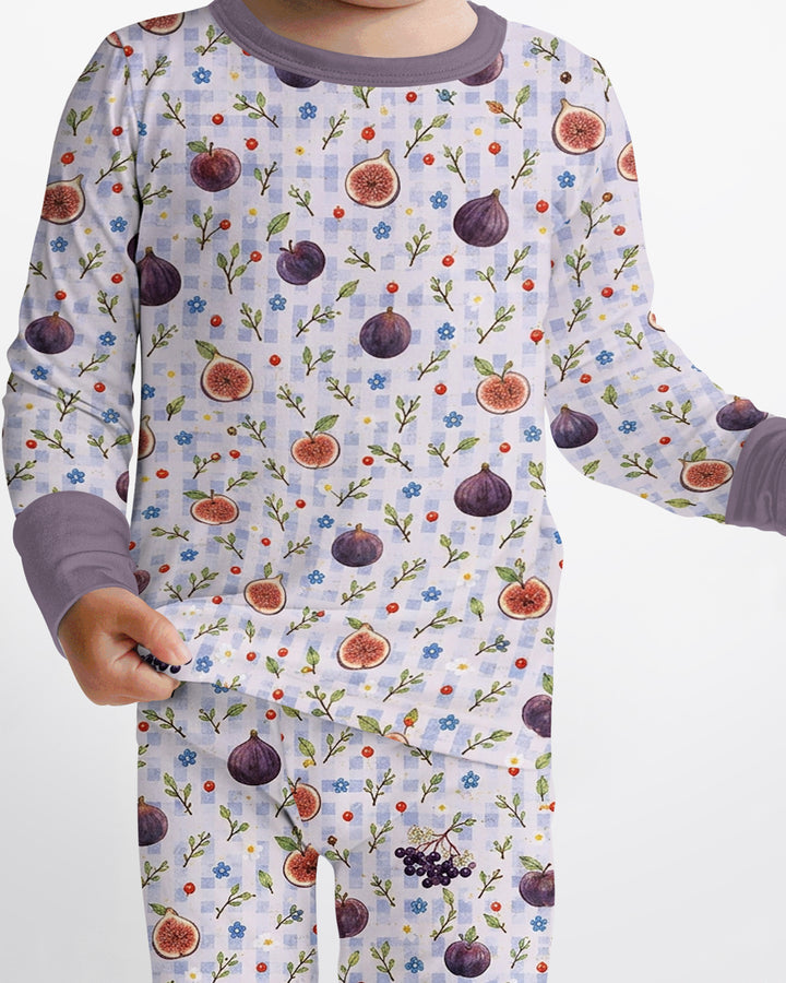Cottage Sweet Fig Bamboo Two Piece Long Sleeve Pajama Set