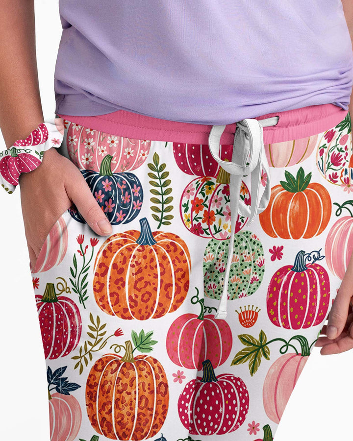 Plantilla de conjunto de pijama de mujer de bambú