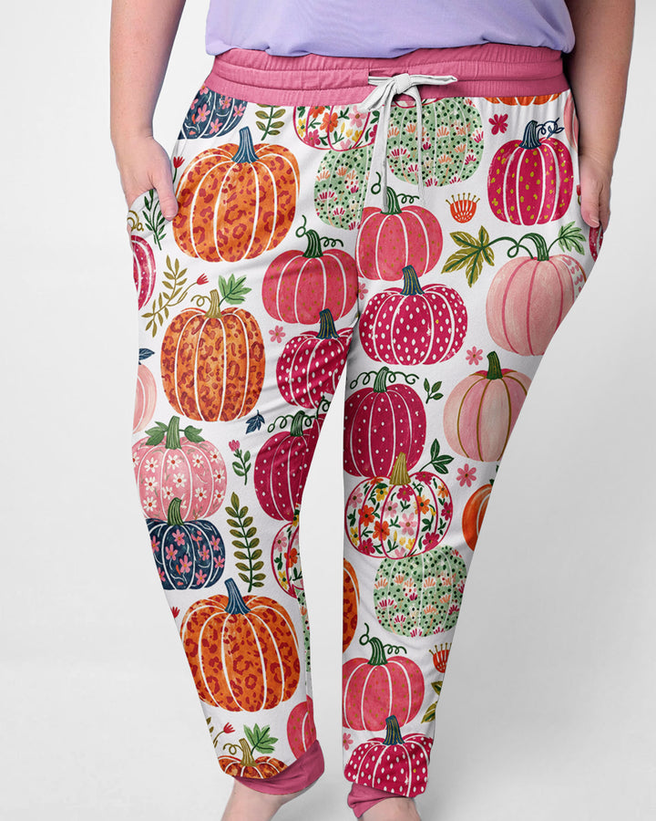 Plantilla de conjunto de pijama de mujer de bambú