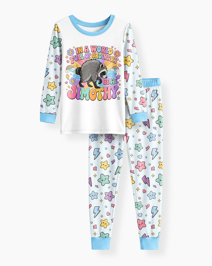Be a Jimothy Bamboo Two Piece Long Sleeve Pajama Set