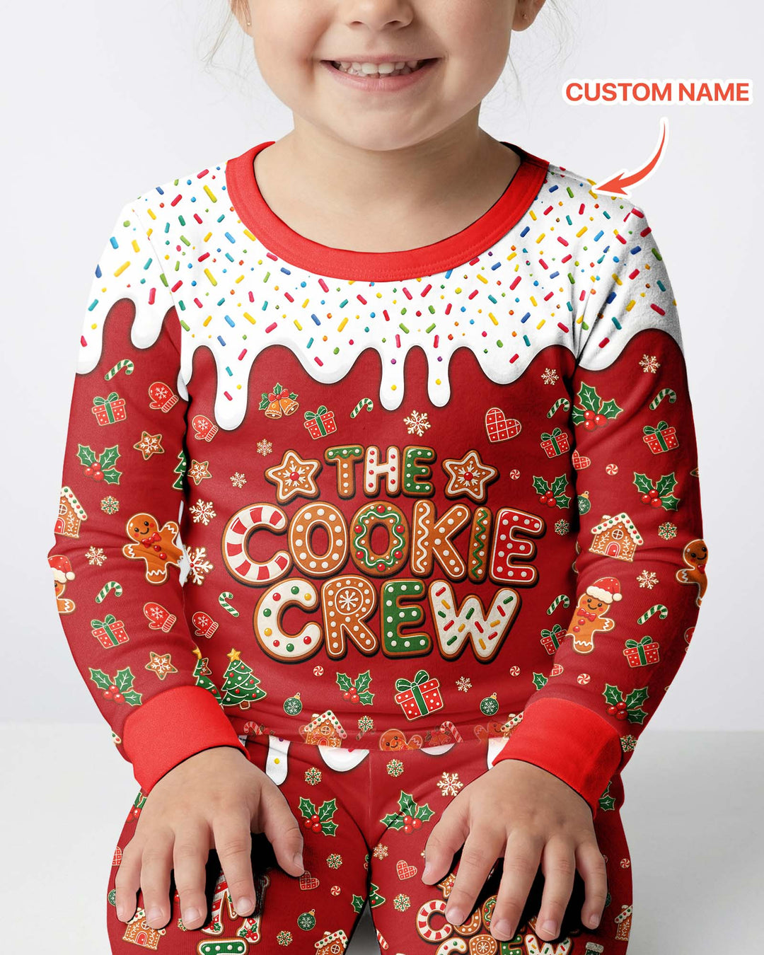 The Cookie Crew Family Matching Bamboo Two Piece Long Sleeve Pajama Set