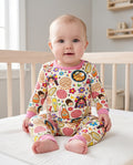 Little Mexican Fiesta Bamboo Two Piece Long Sleeve Pajama Set