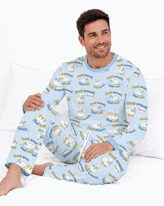 The Duck Around Bamboo Men Pajama Set