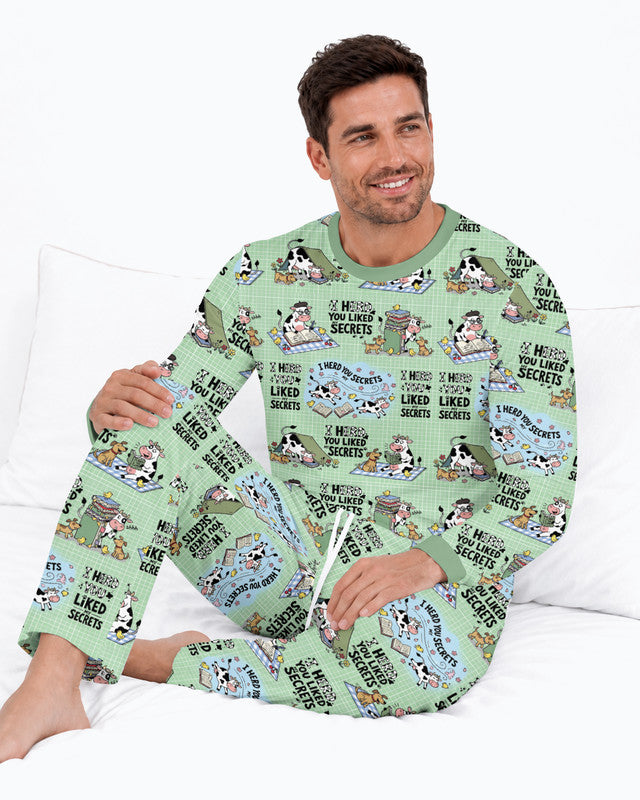 The Secret Gossip Club Bamboo Men Pajama Set