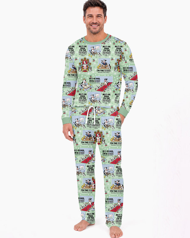 Moove Over Im The Boss Bamboo Men Pajama Set