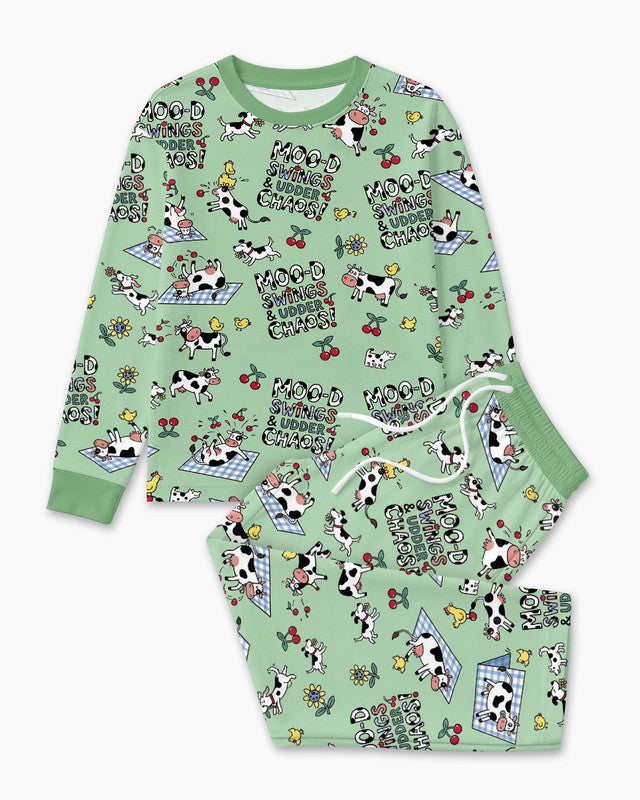 The Udderly Secret Journal Bamboo Men Pajama Set