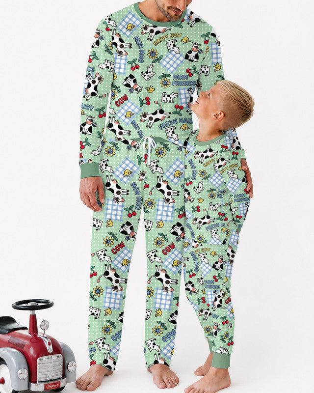 Moo Moo Chick Bamboo Men Pajama Set