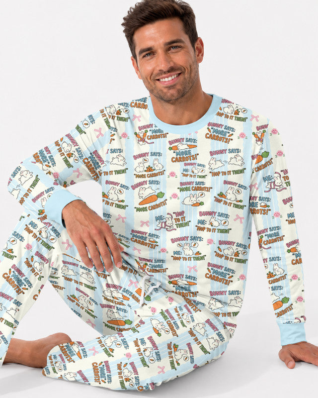 Hop To It Bamboo Men Pajama Set