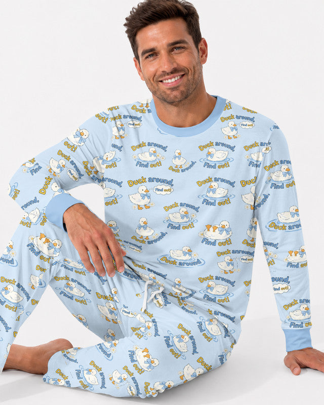 The Duck Around Bamboo Men Pajama Set