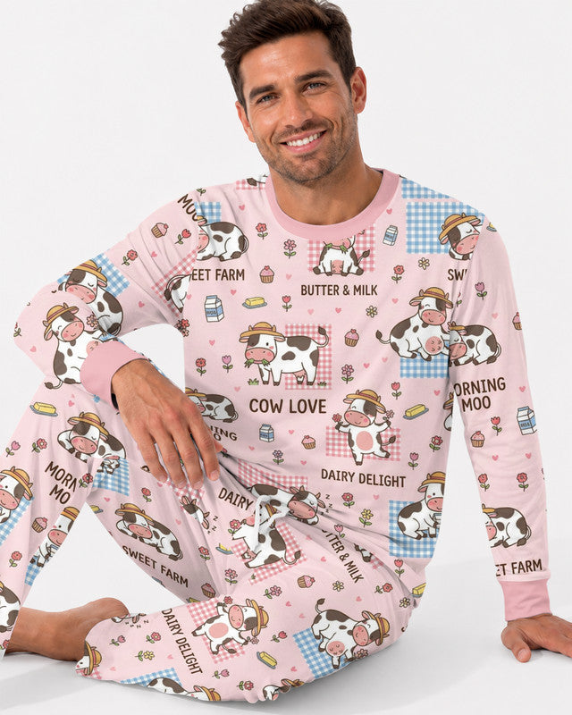 Drowned In Buttercream Bamboo Men Pajama Set
