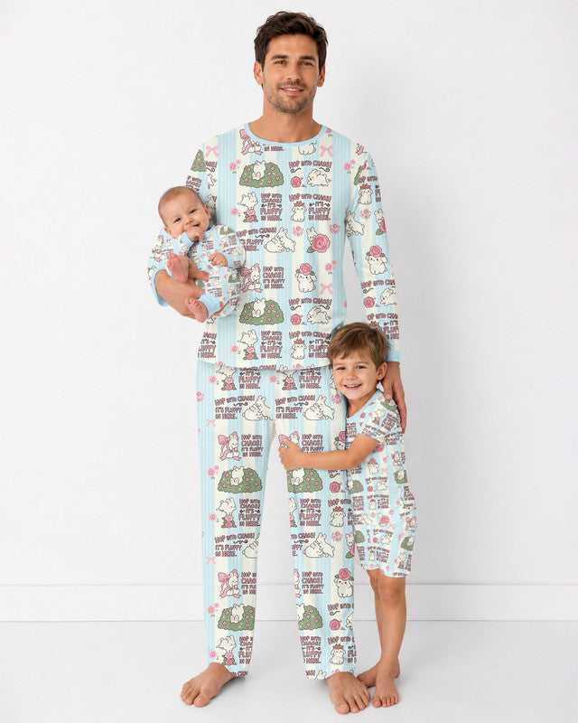 Hop Into Chaos Bamboo Men Pajama Set